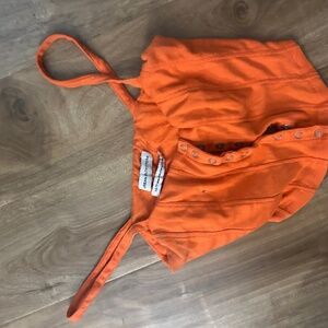 UO orange tank top